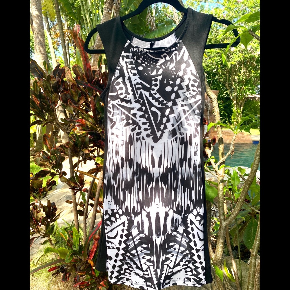 Cotton tight fitting cocktail dress